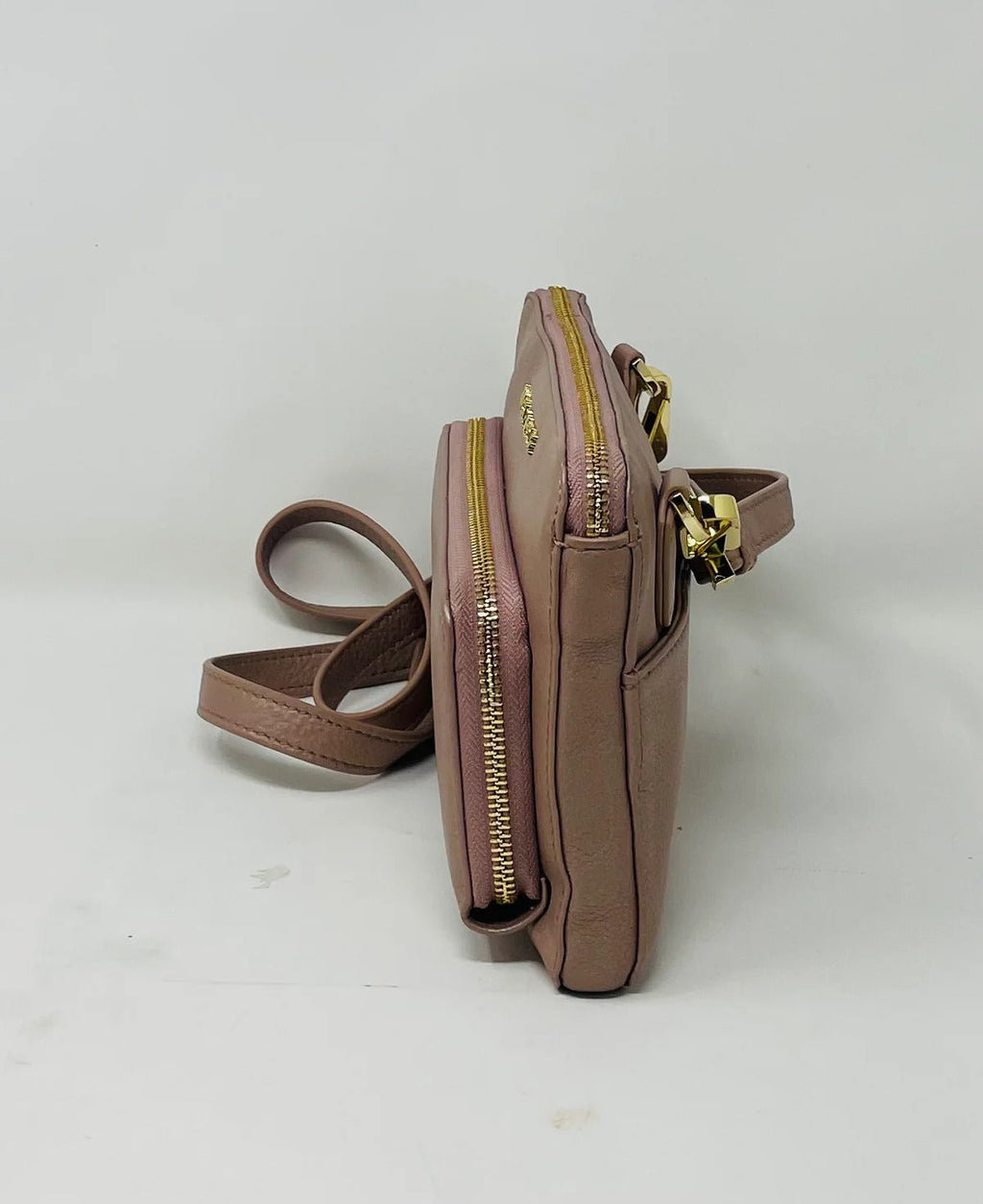 Petit sac à main - portefeuille en Cuir véritable, CARMEN par Annick - Levesque - La Braderie de Mode Québécoise en Ligne