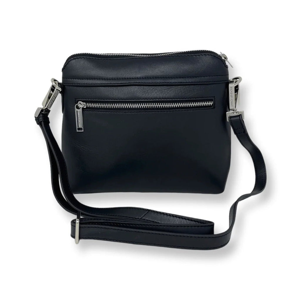 Petit sac bandoulière en Cuir véritable, BRIGITTE par Annick Levesque - La Braderie de Mode Québécoise en Ligne