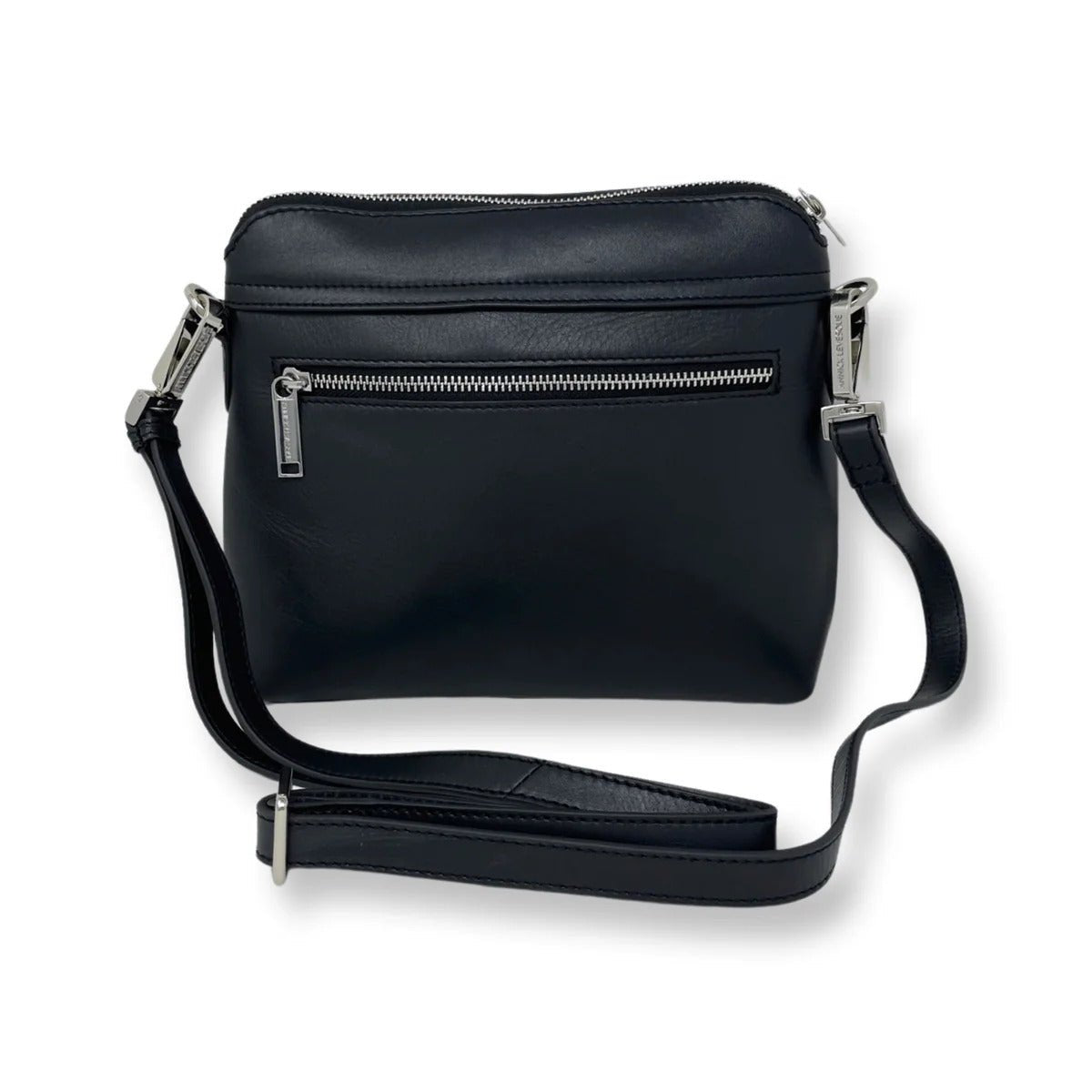 Petit sac bandoulière en Cuir véritable, BRIGITTE par Annick Levesque - La Braderie de Mode Québécoise en Ligne