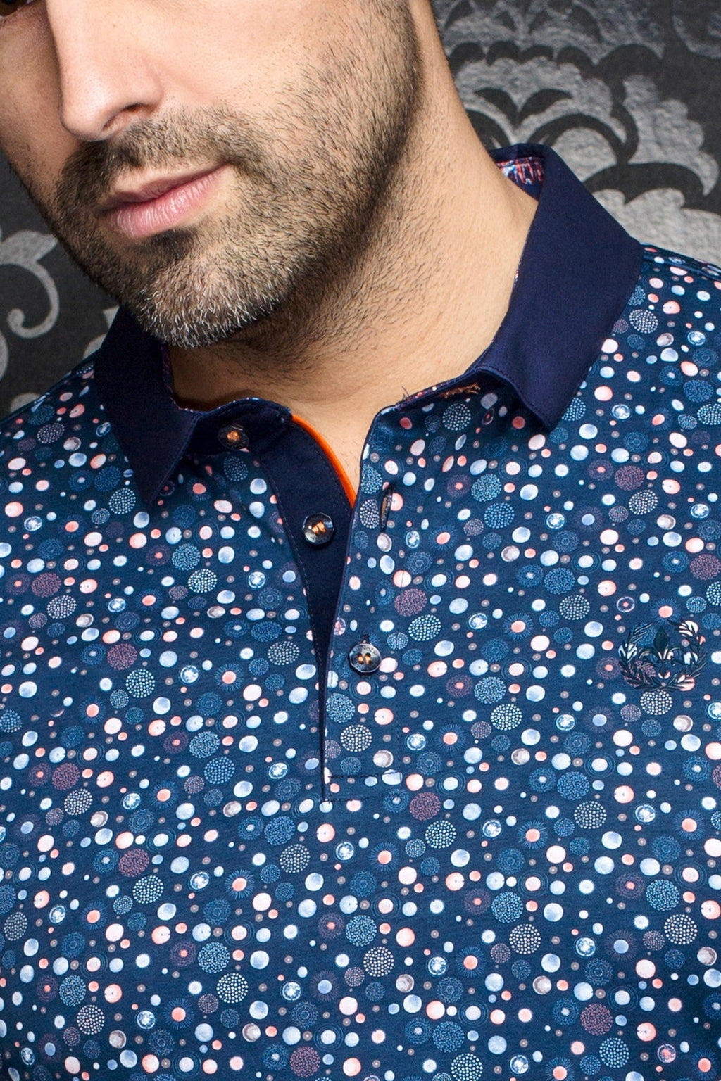 POLO | ADONIS, Navy Orange