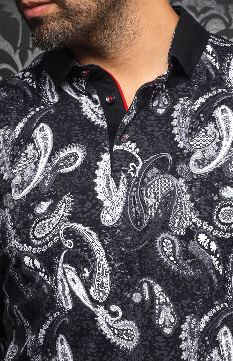 Polo | AHMOSIS, Black