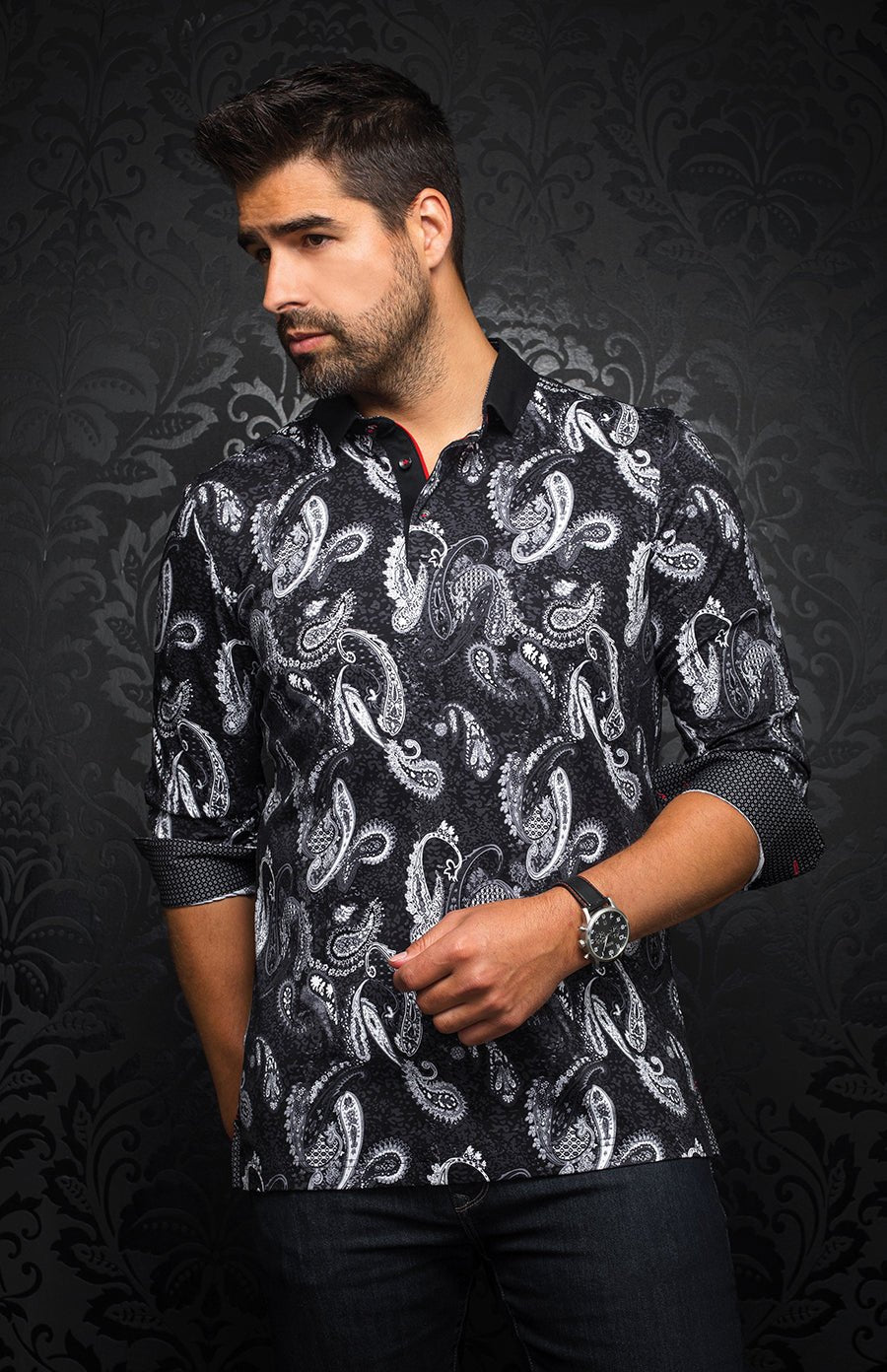 Polo | AHMOSIS, Black