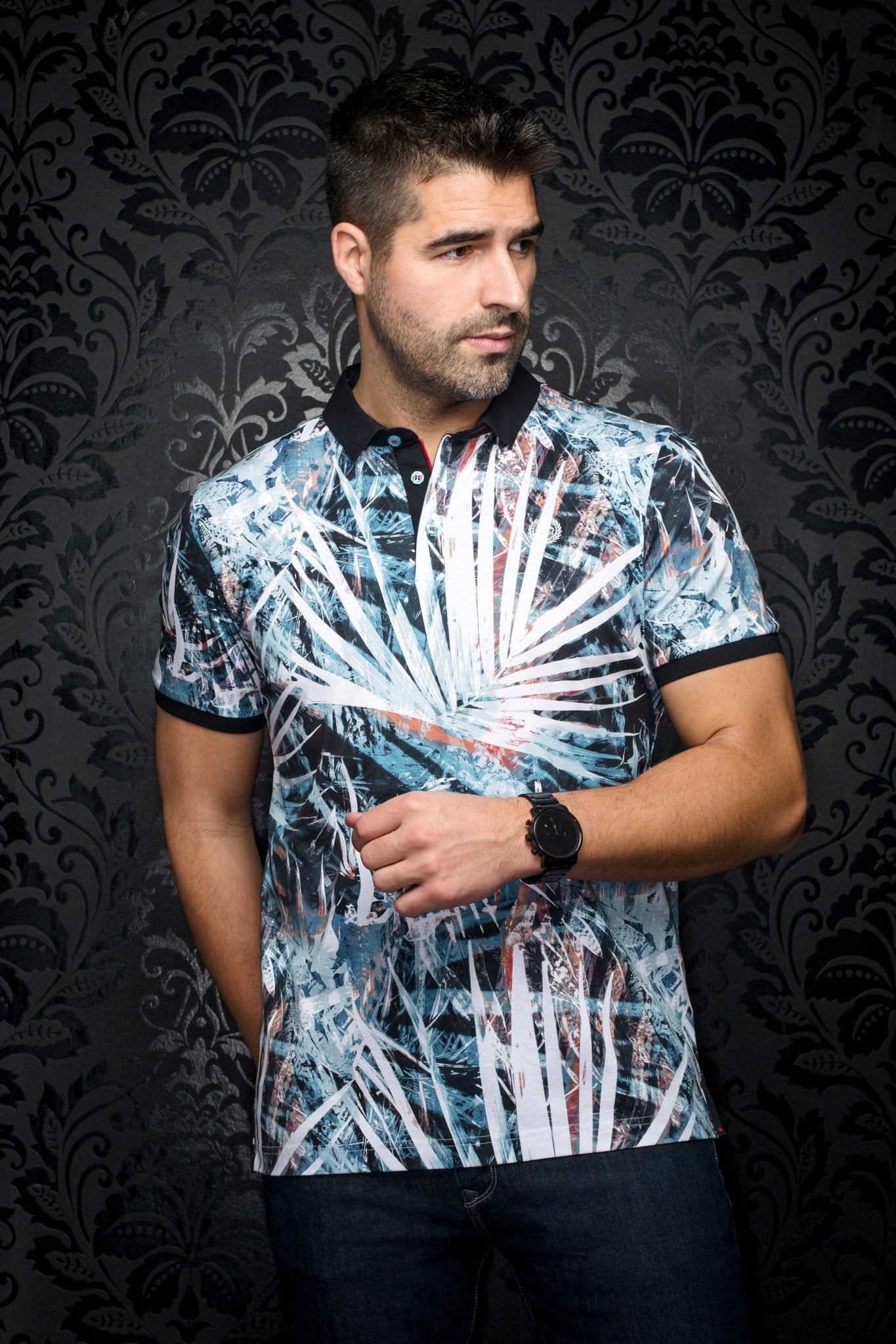 POLO | AMAZONIA, Navy Turquoise