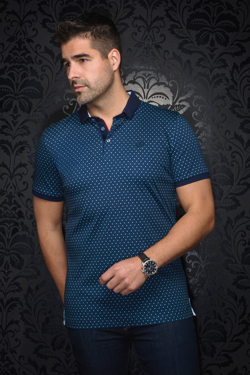 POLO | ASHER, Navy