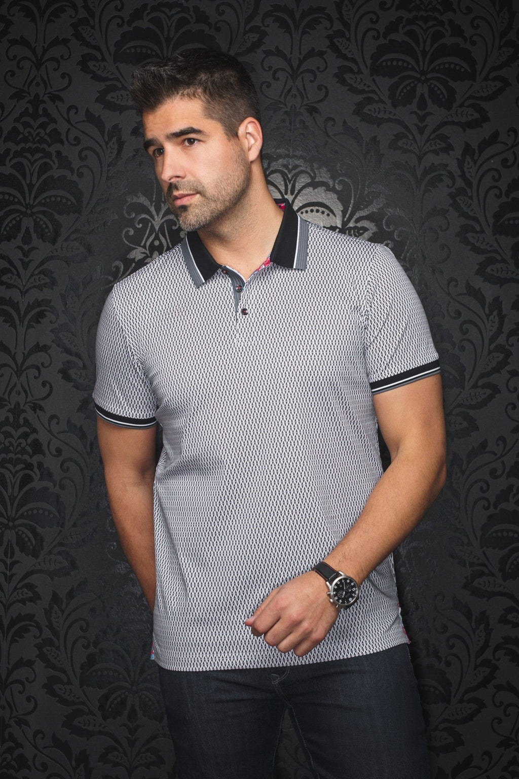POLO | BENZ, White Black
