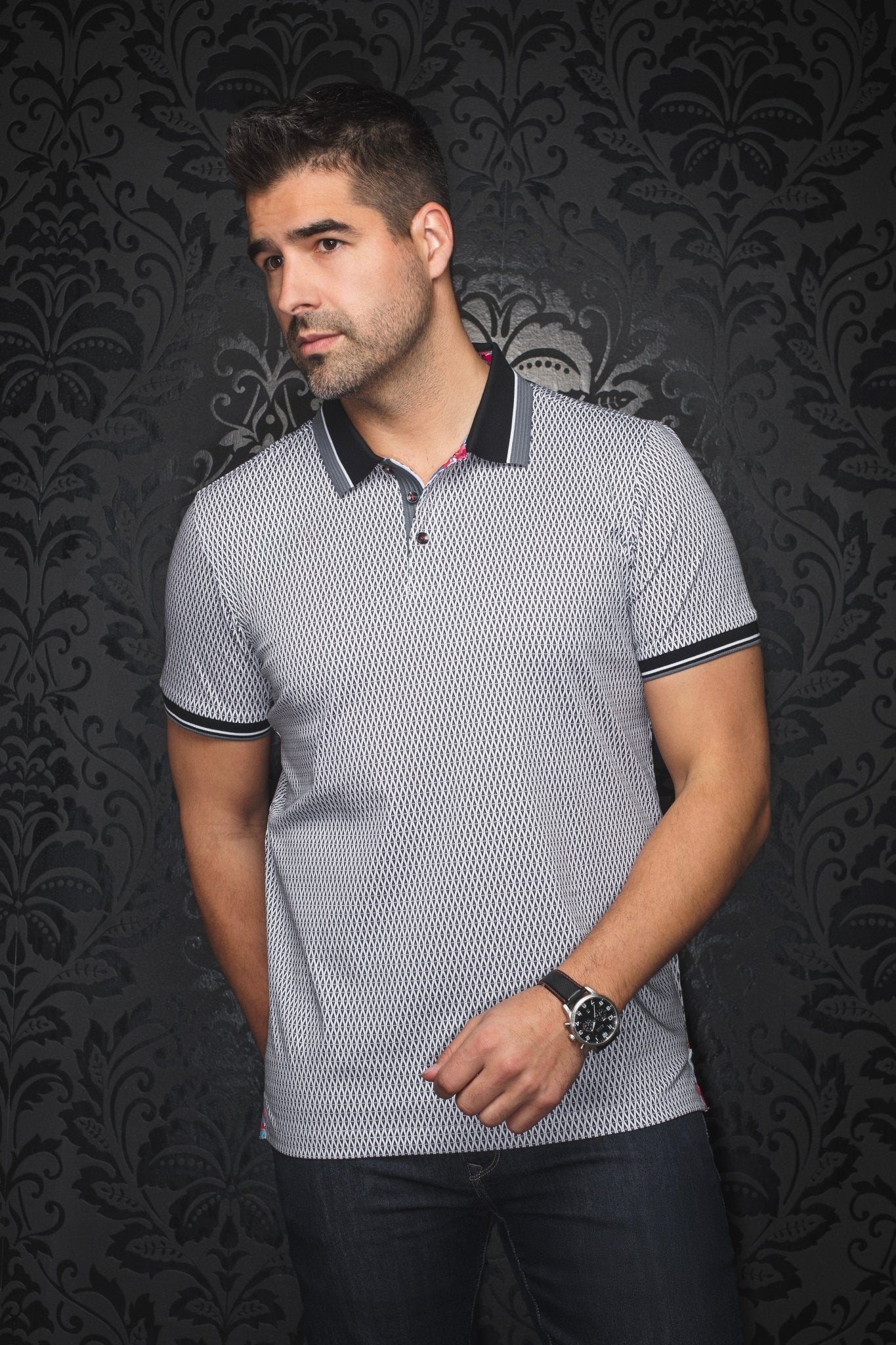 POLO | BENZ, White Black