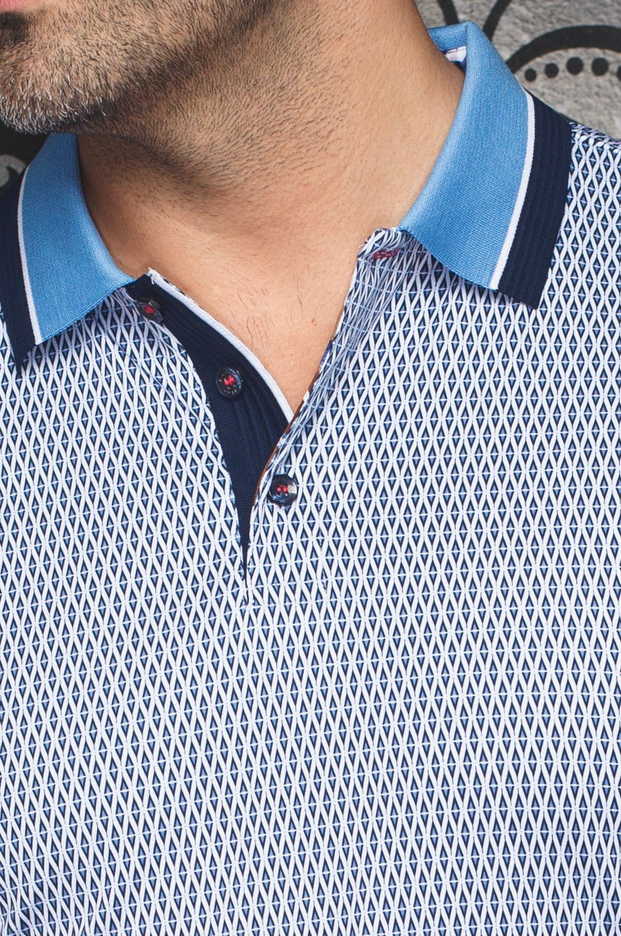 POLO | BENZ, White Navy