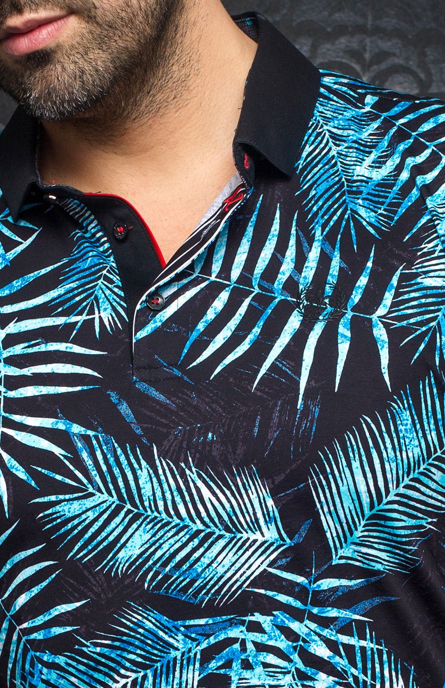 Polo - HILO, BLACK TURQ