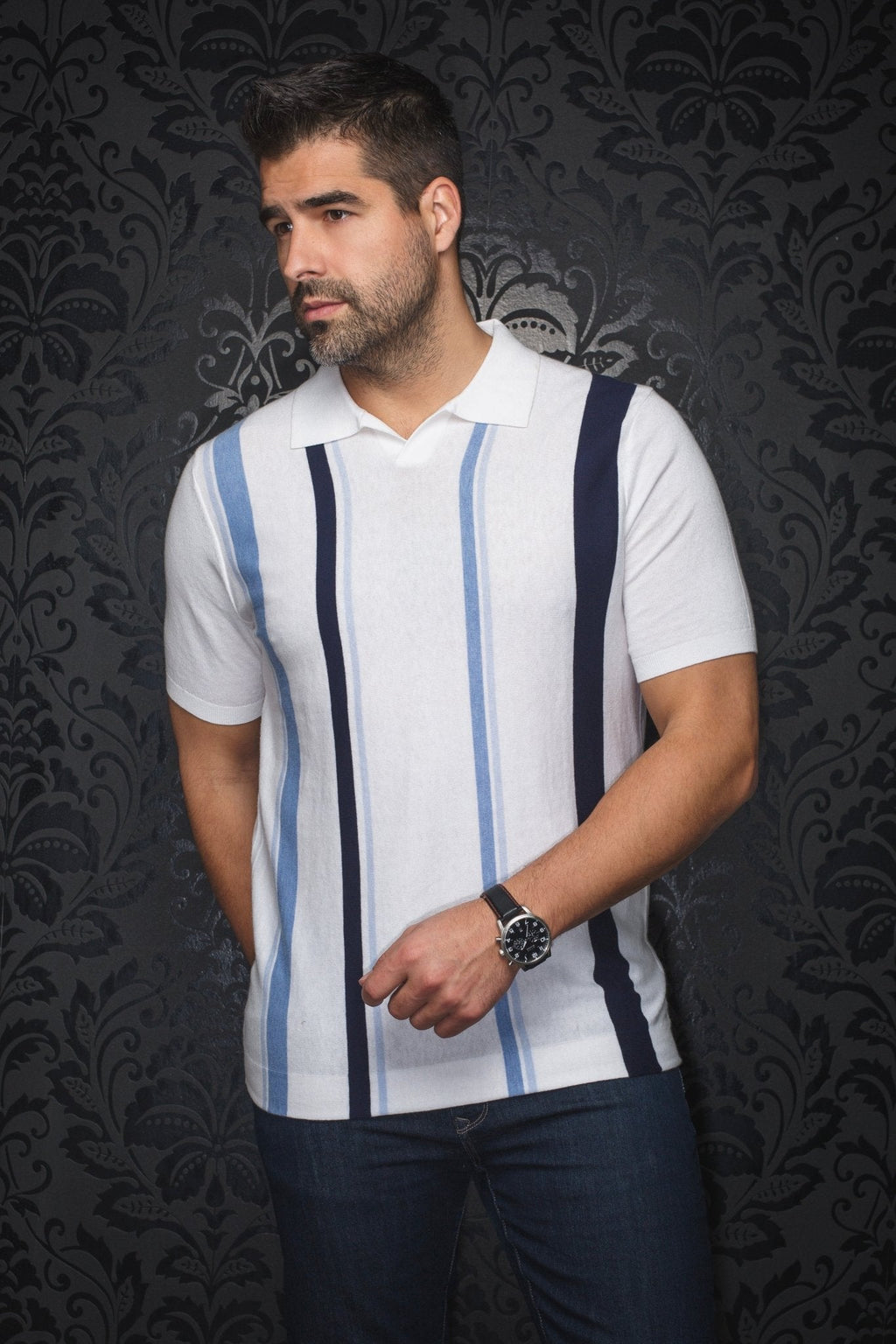 POLO TRICOT | AVERY, White