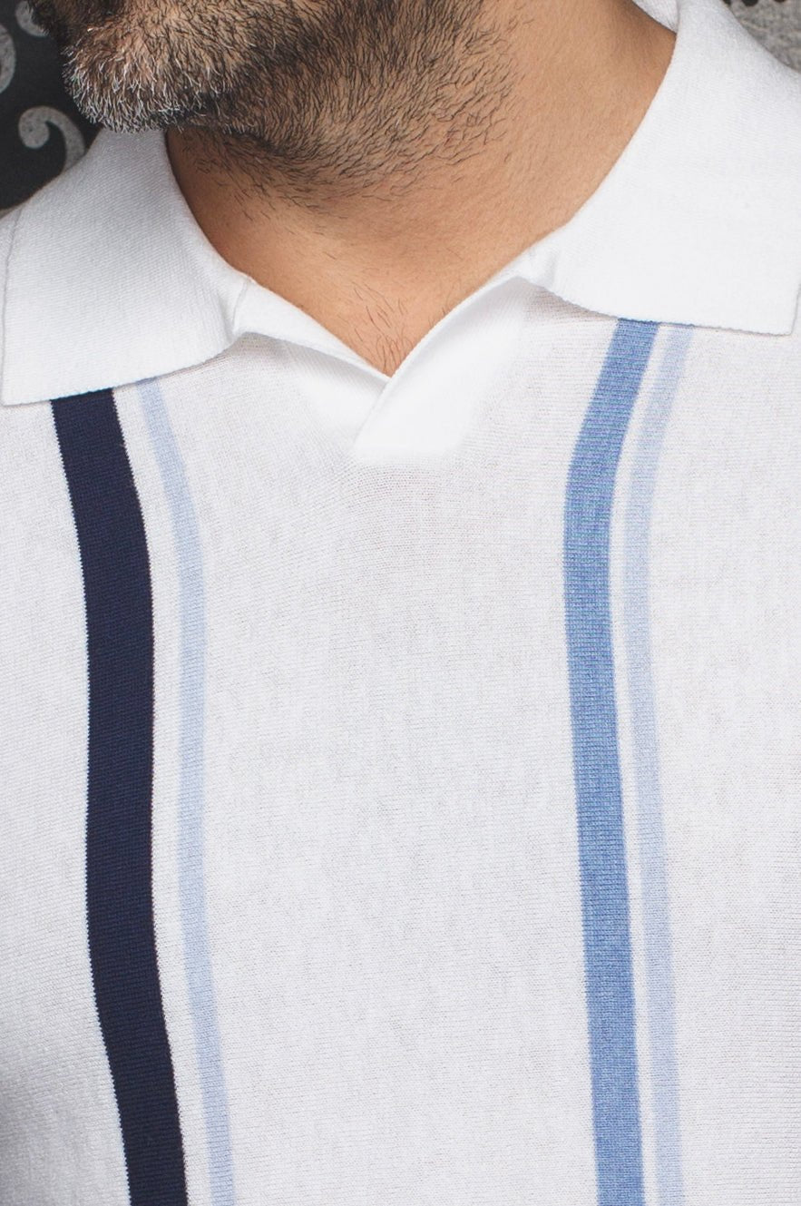 POLO TRICOT | AVERY, White