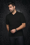 POLO TRICOT | LOWICK, Black