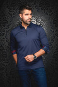 POLO MANCHES LONGUES | BENTLEY, Navy