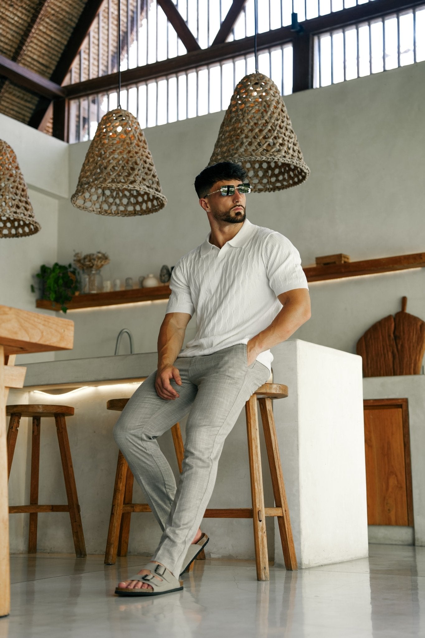 POLO TRICOT | LOWICK, White