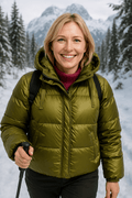 Puffer Jacket Olive par Les Choix de Gaby - La Braderie de Mode Québécoise en Ligne
