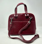 Sac à main en Cuir véritable, JUSTINE par Annick Levesque - La Braderie de Mode Québécoise en Ligne