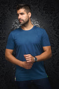 T-shirt | C-VARENNA, indigo
