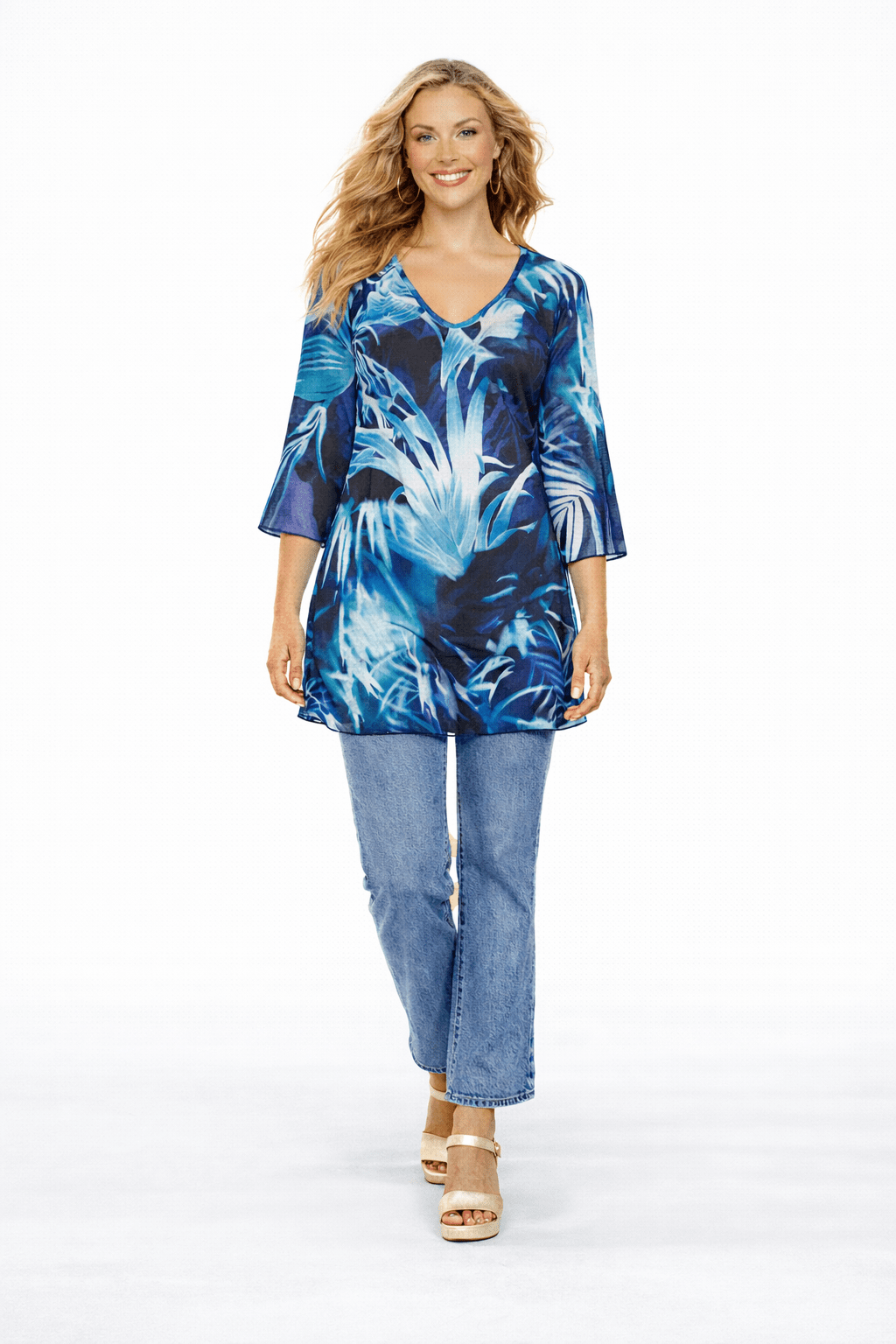 Tunique BELINE par Luc Fontaine - La Braderie de Mode Québécoise en Ligne