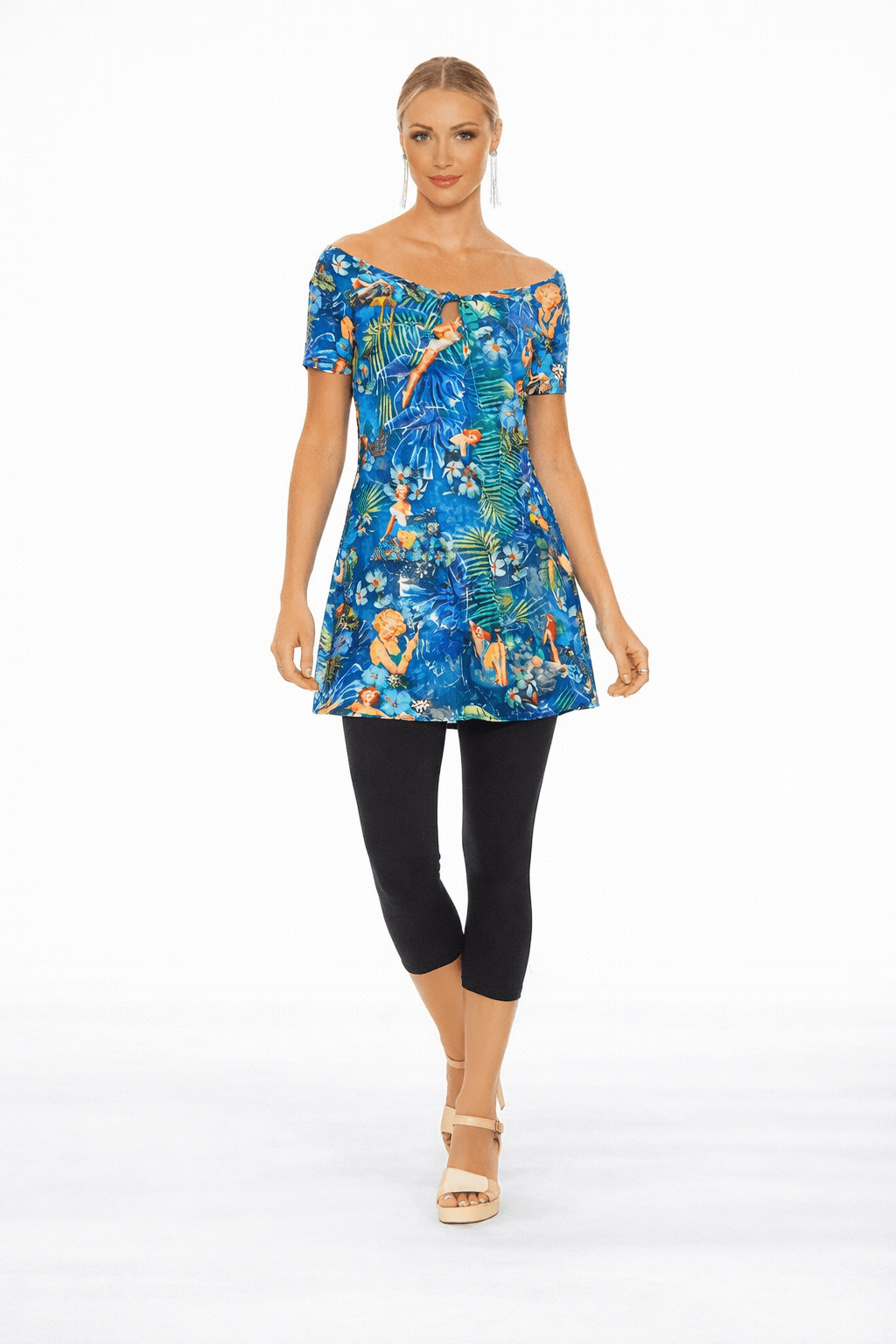 Tunique MARILA par Luc Fontaine - La Braderie de Mode Québécoise en Ligne