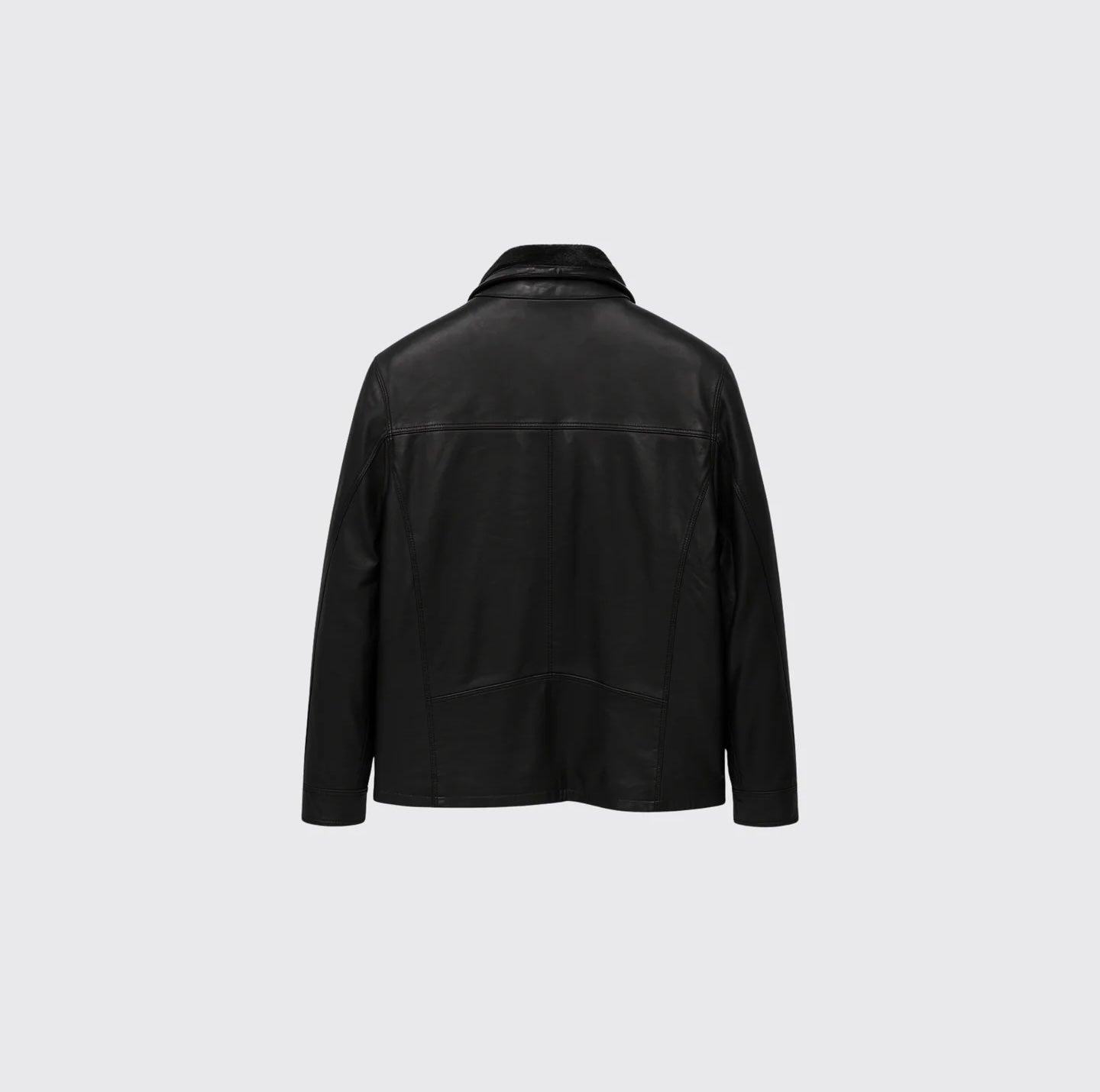 Veste en cuir - Style 40649 - Homme - La Braderie de Mode Québécoise en Ligne