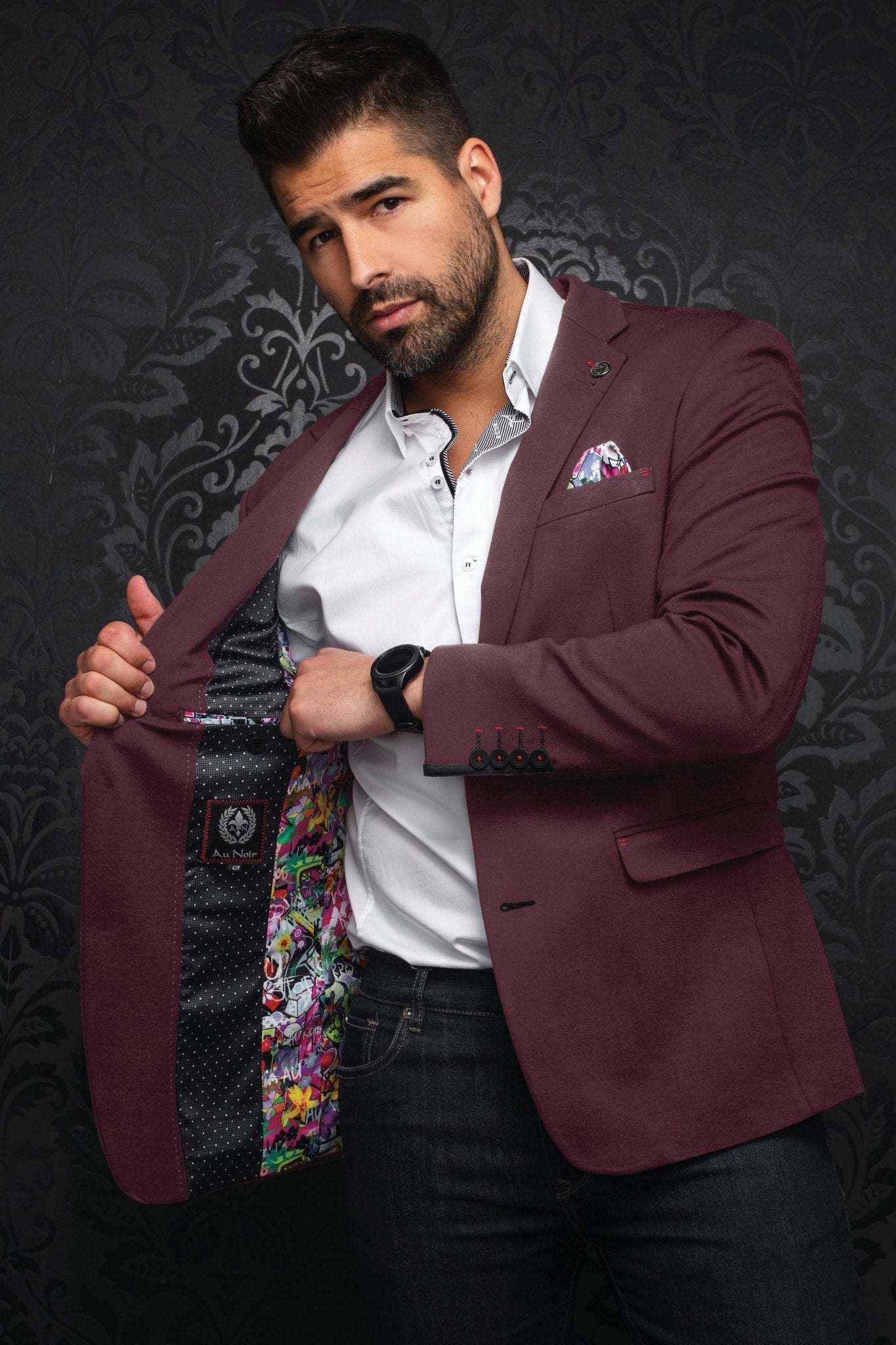 VESTON | BARTOLO, Burgundy