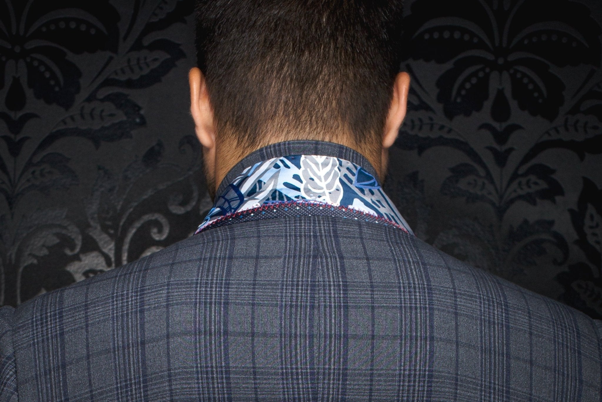 VESTON | BELMONDO, Grey Navy