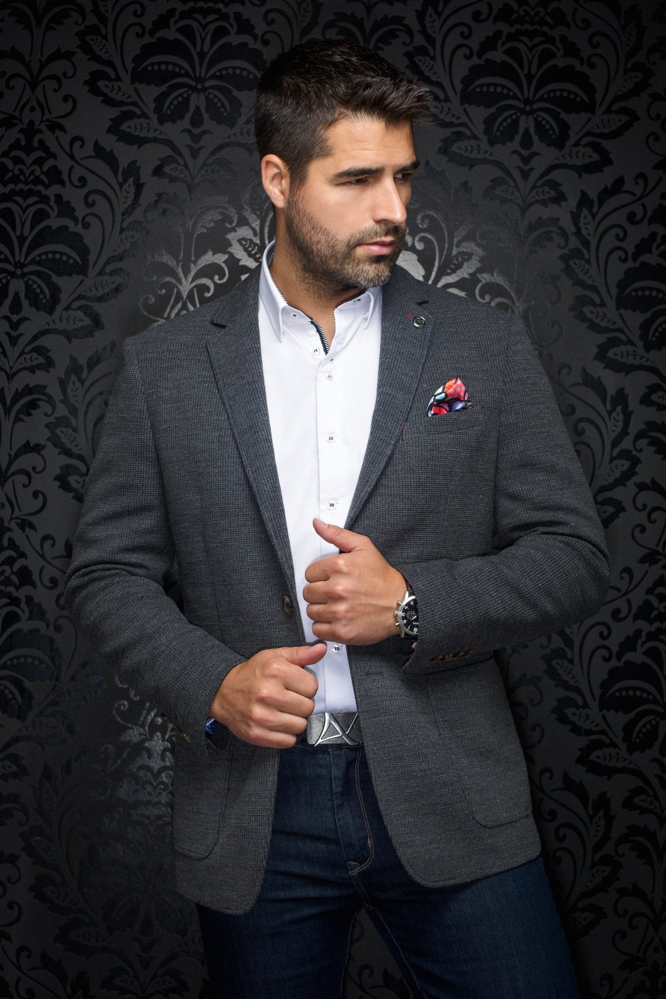 Veston | CENTURY, charcoal