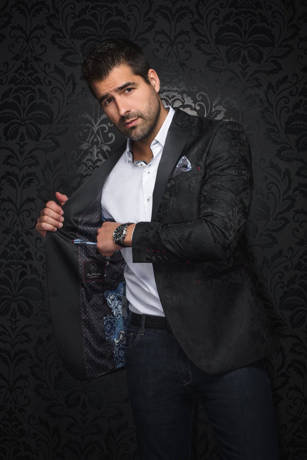 VESTON | DAMON, Black