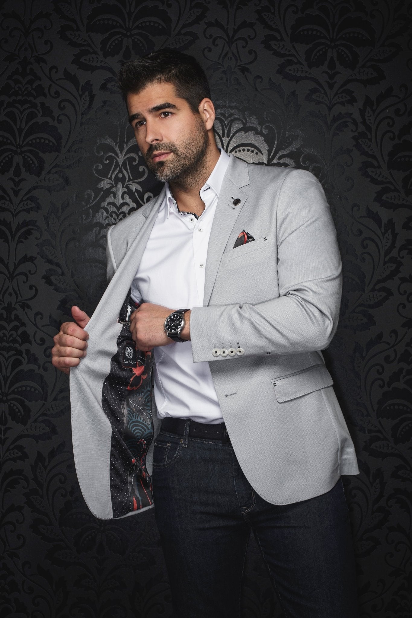 VESTON | GLOVER, Grey