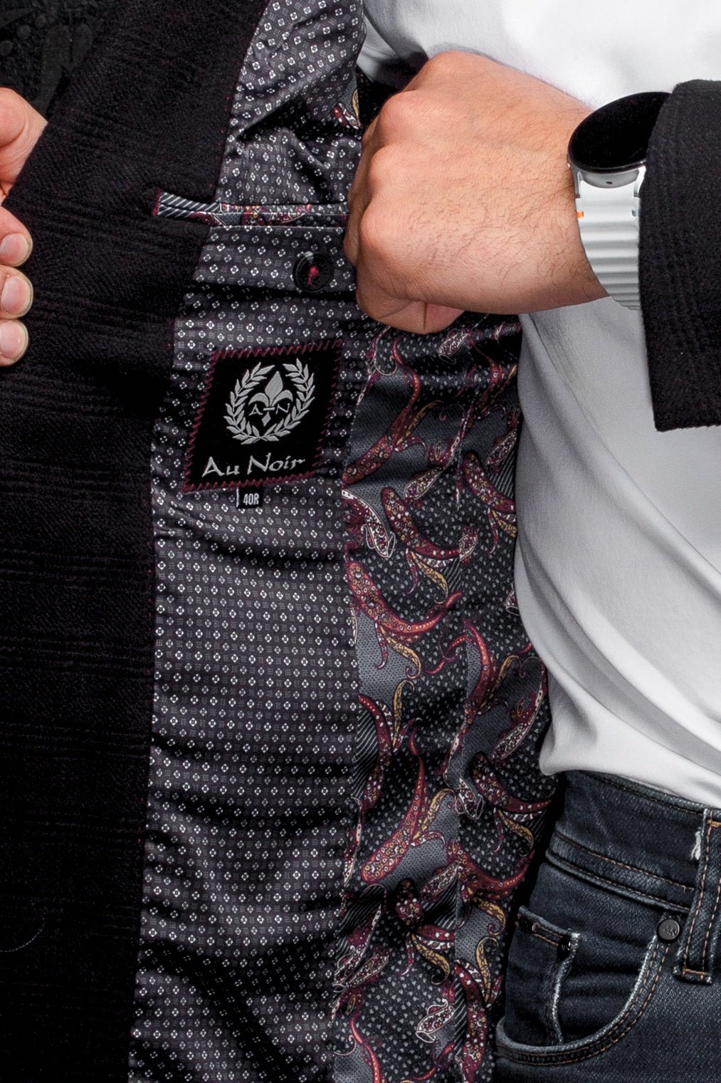 VESTON | HAWKE, Black
