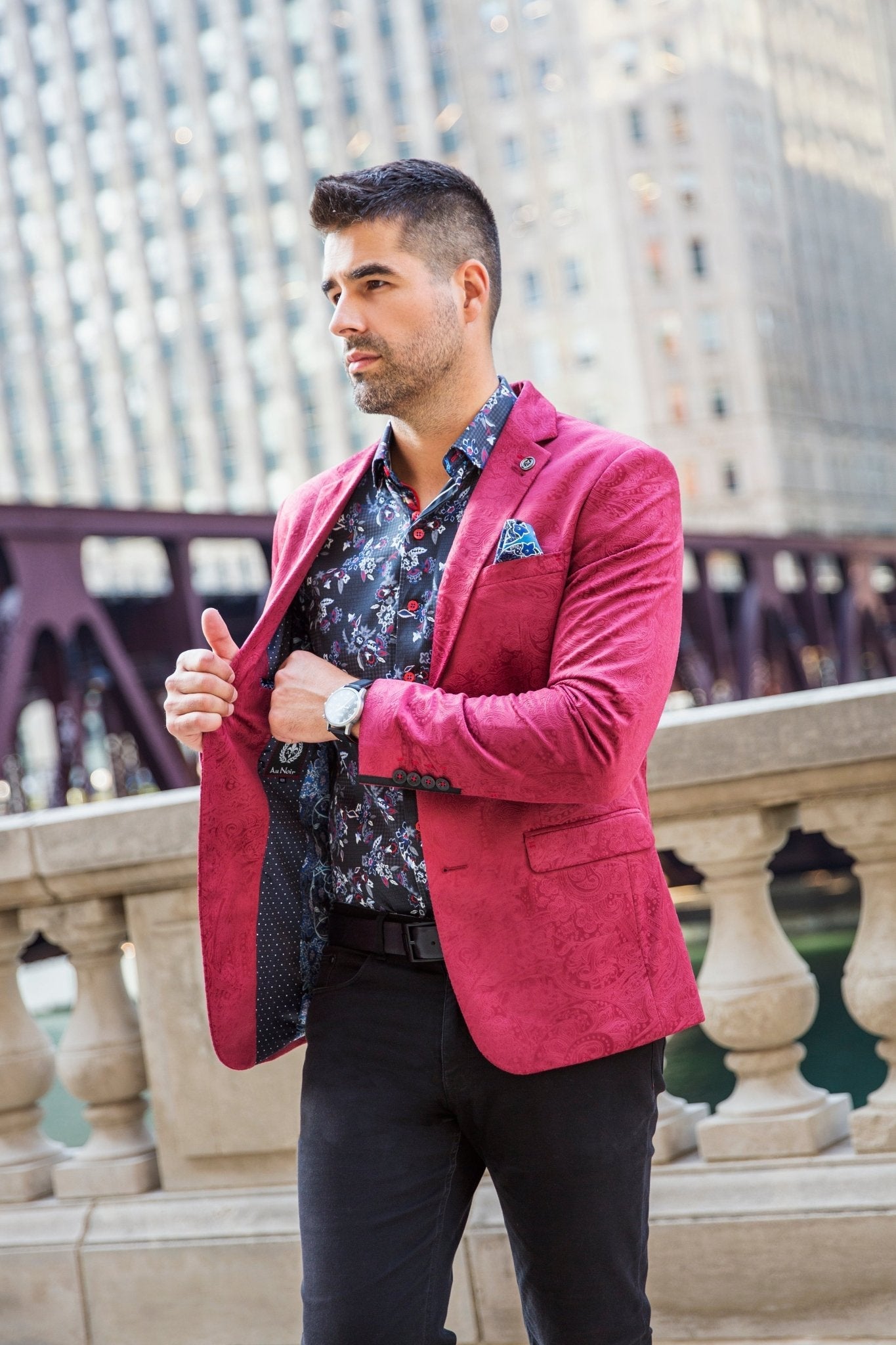 VESTON | JACKMAN, Cranberry
