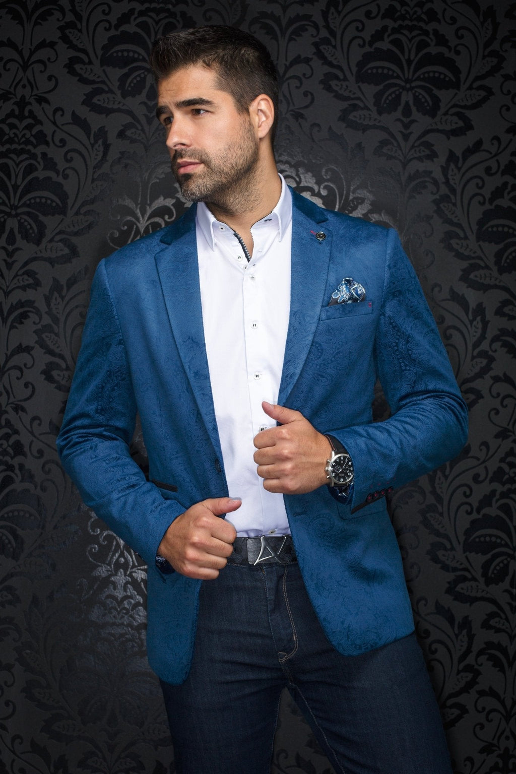 VESTON | JACKMAN, Indigo