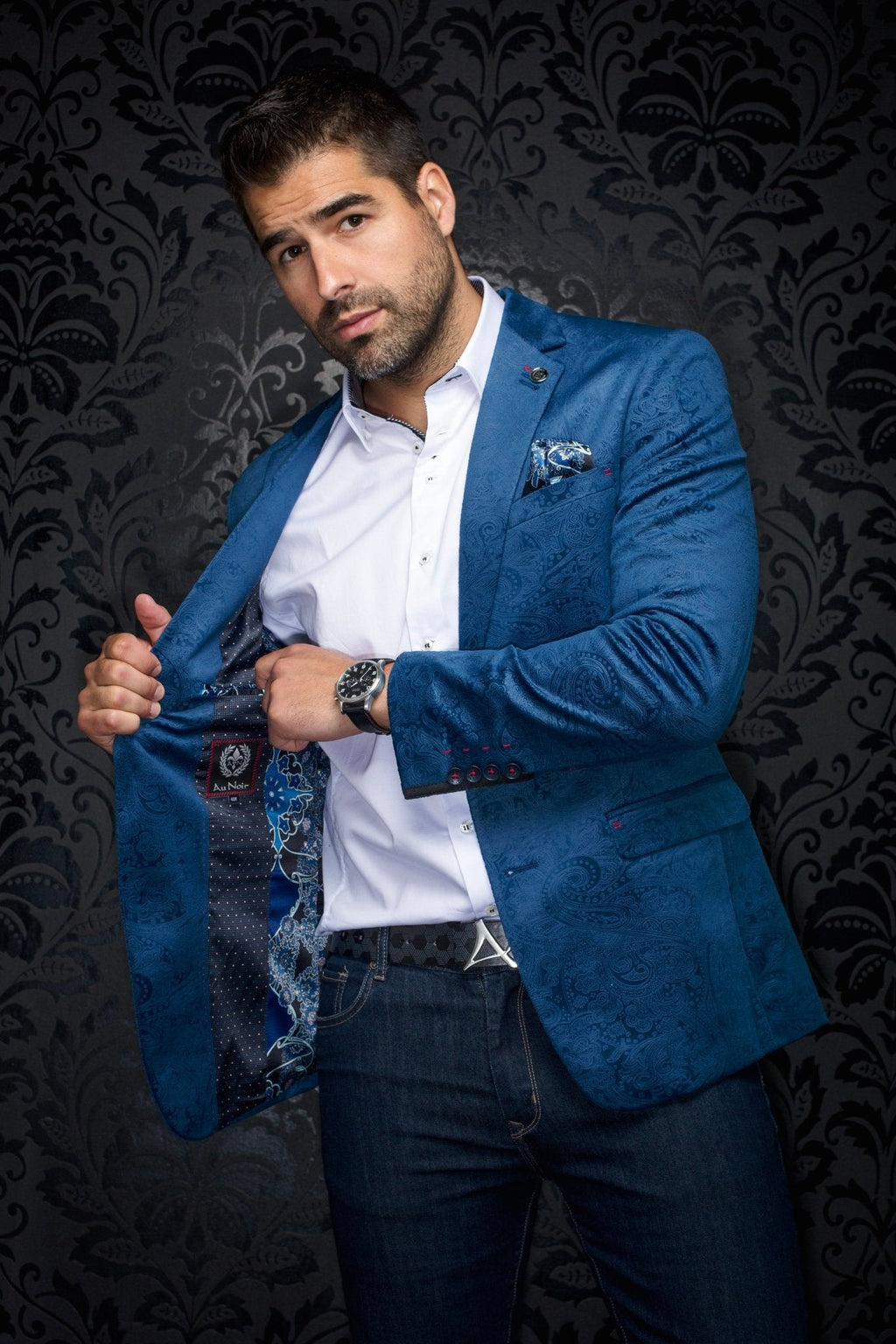 VESTON | JACKMAN, Indigo