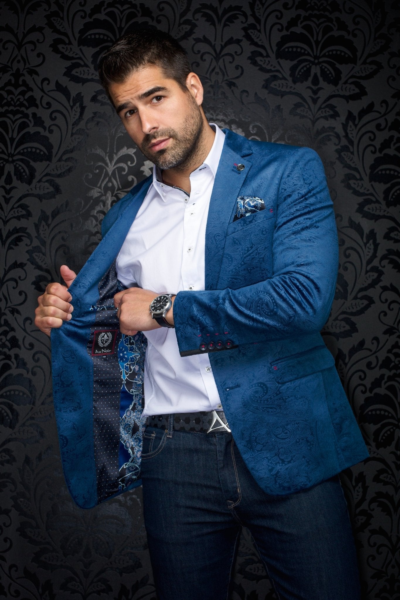 VESTON | JACKMAN, Indigo
