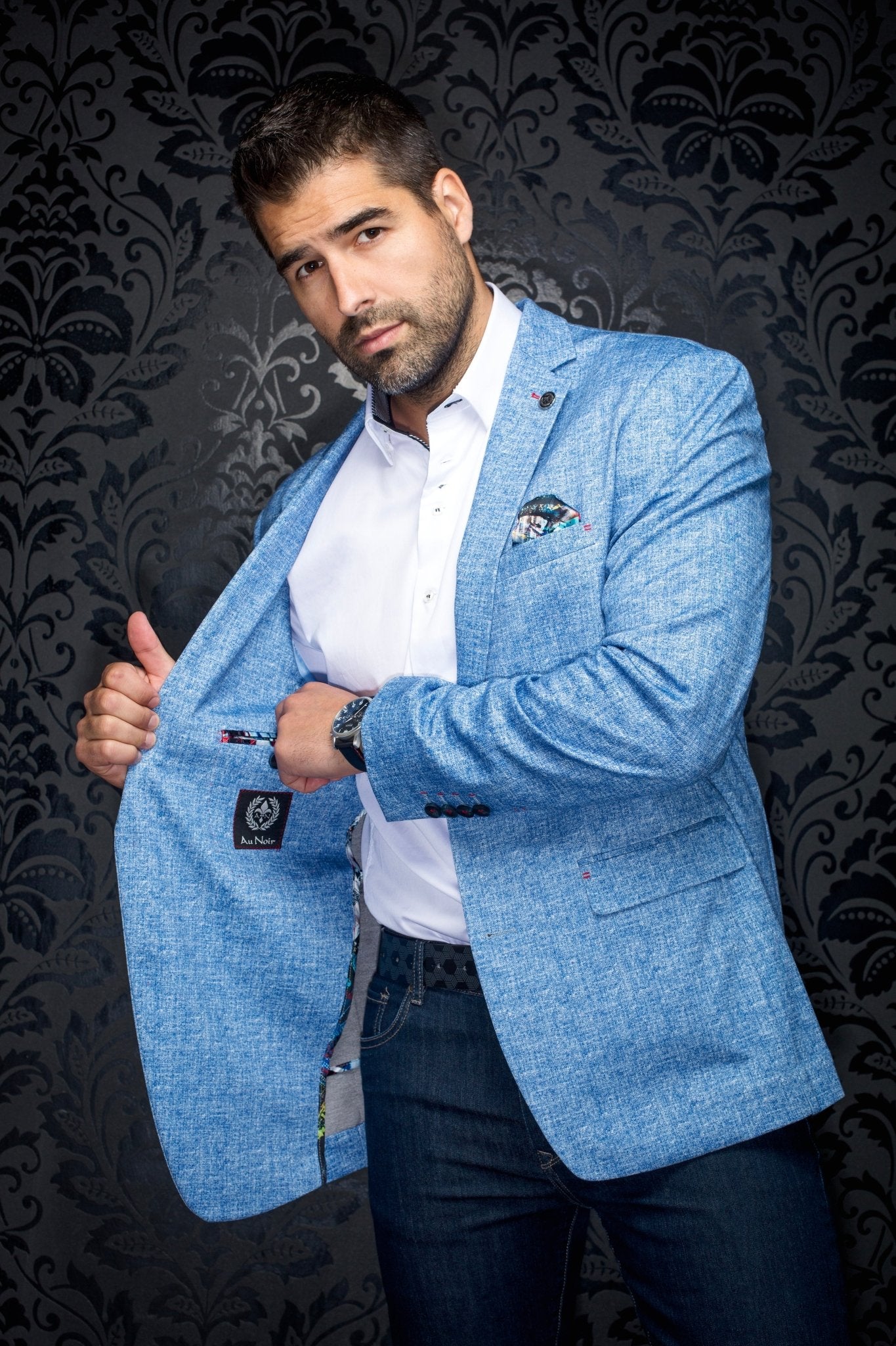 VESTON | REYNOLDS, Med Blue