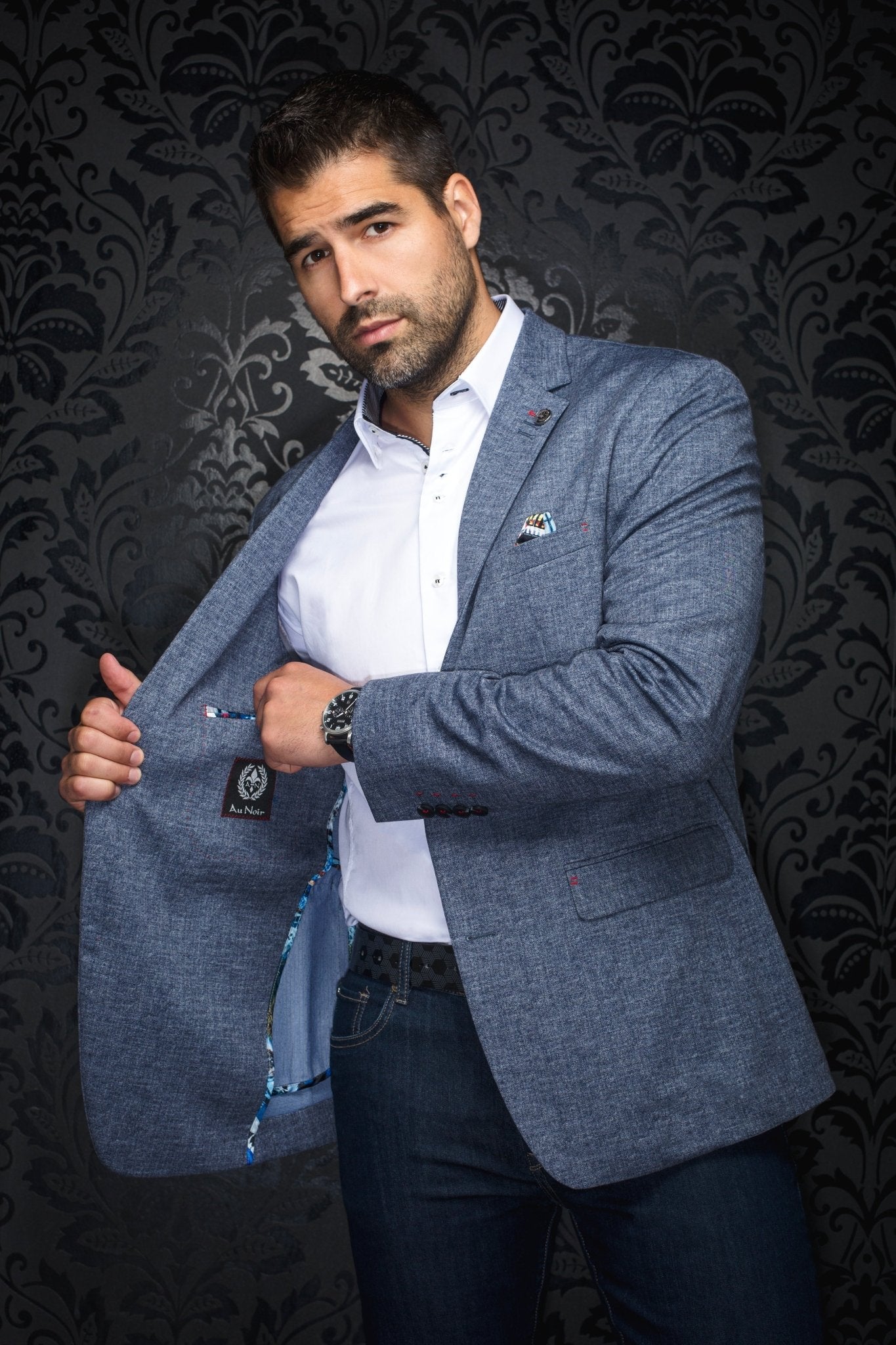 VESTON | REYNOLDS, Med Grey