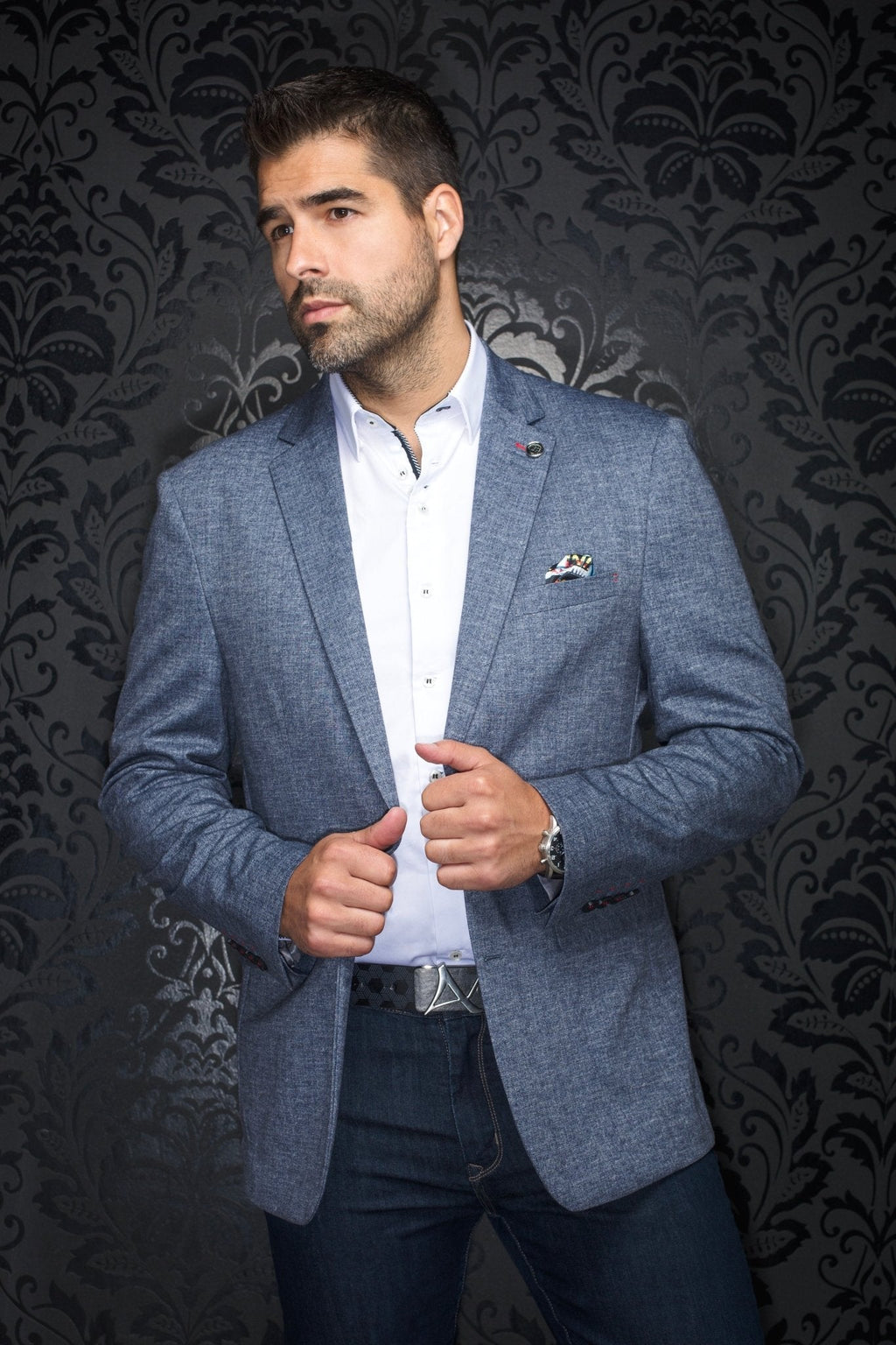 VESTON | REYNOLDS, Med Grey