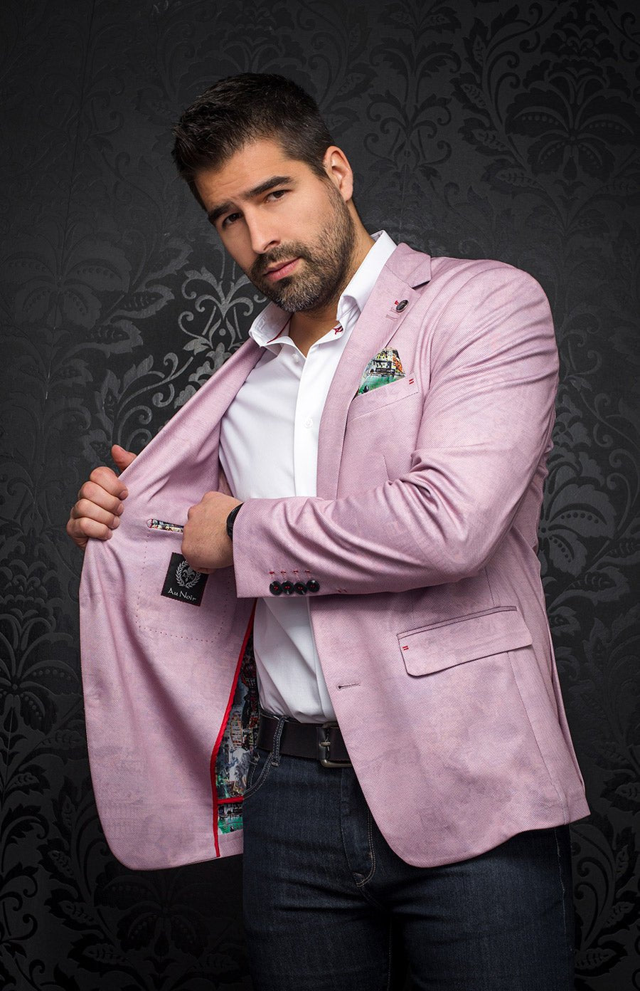 Veston | TRAVELER TRANSPARANT, pink