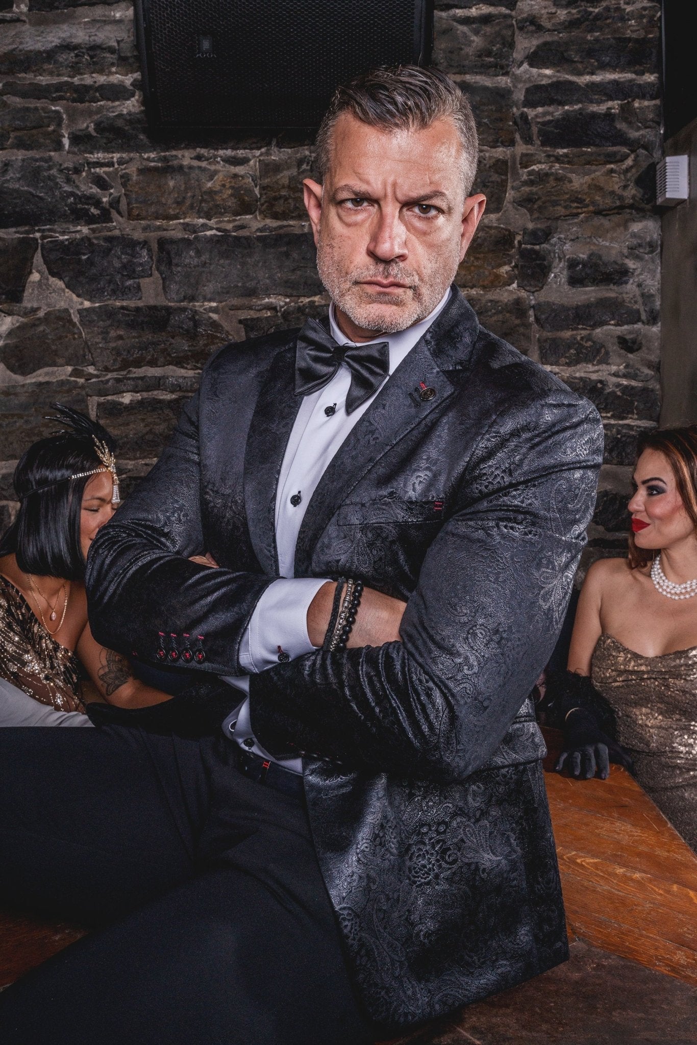 VESTON | TRAVOLTA, Black