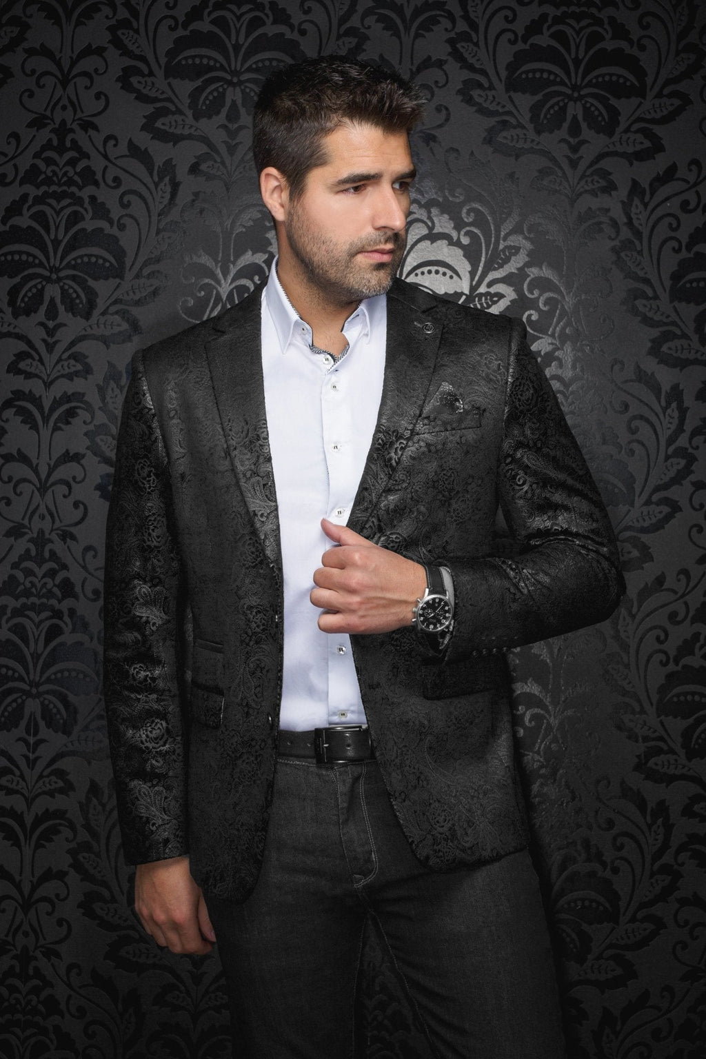 VESTON | TRAVOLTA, Black