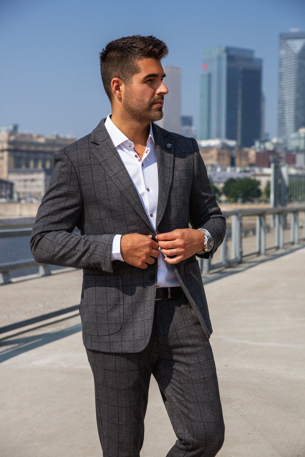 VESTON | WEAVING, Black
