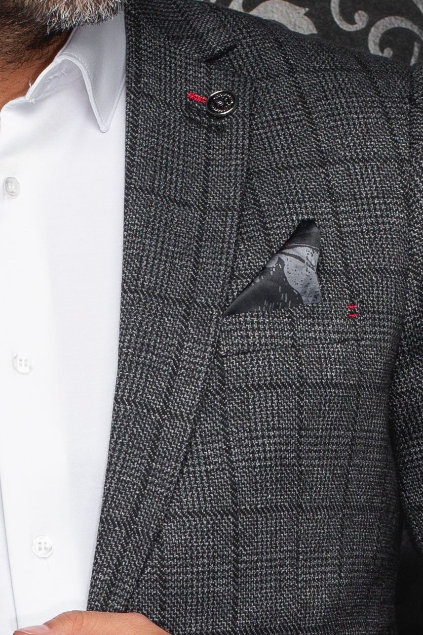 VESTON | WEAVING, Black