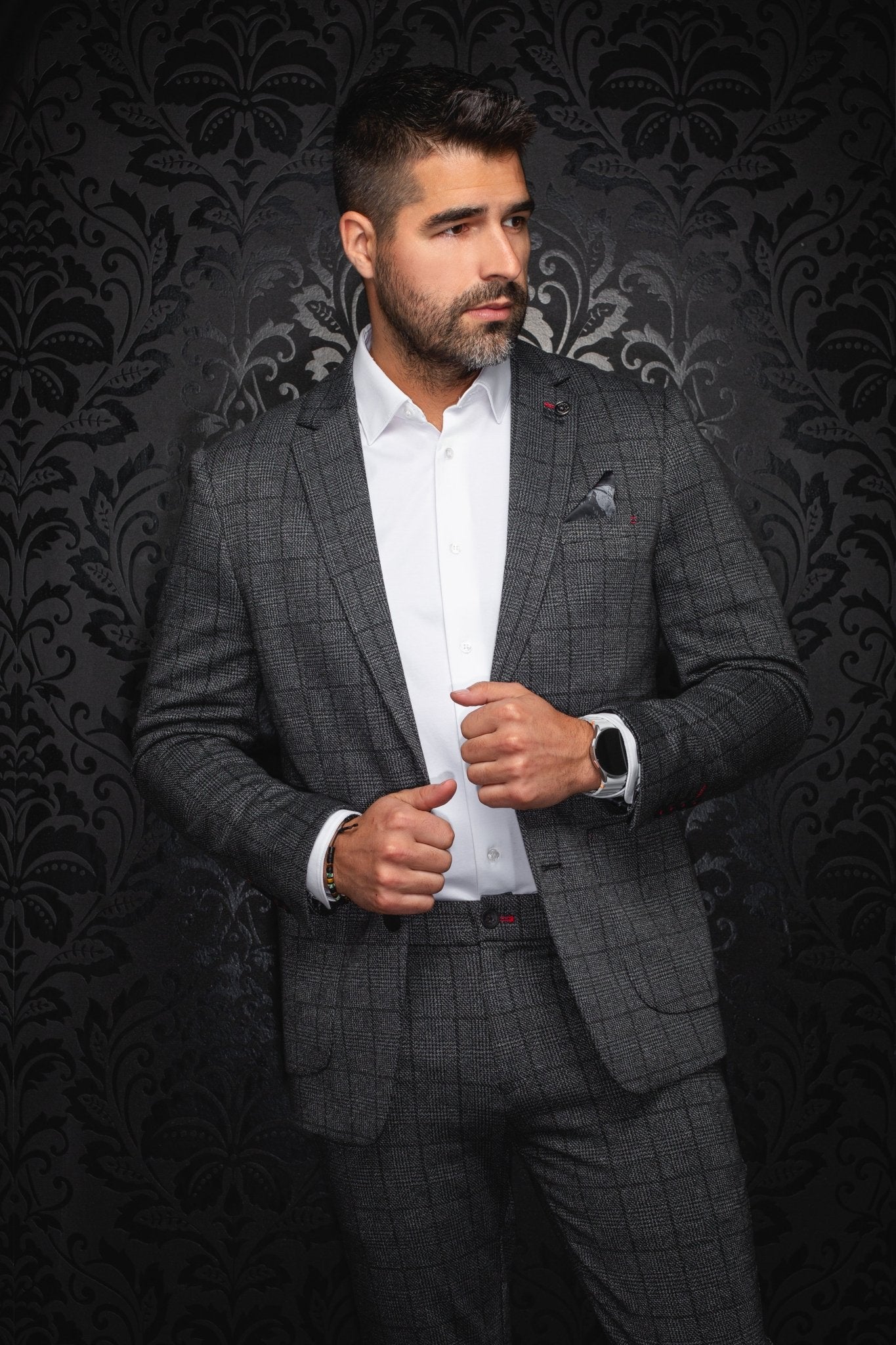 VESTON | WEAVING, Black