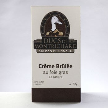 Crème brulée au foie gras 4x36gr - Ducs de Montrichard