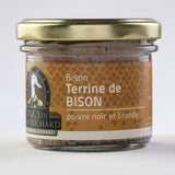 Terrine de Bison, poivre noir et brandy 86gr - Ducs de Montrichard