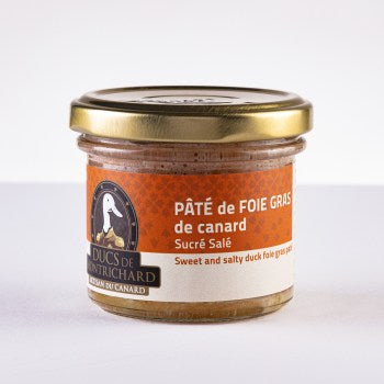 Pâté foie gras Sucré/Salé 86gr - Ducs de Montrichard