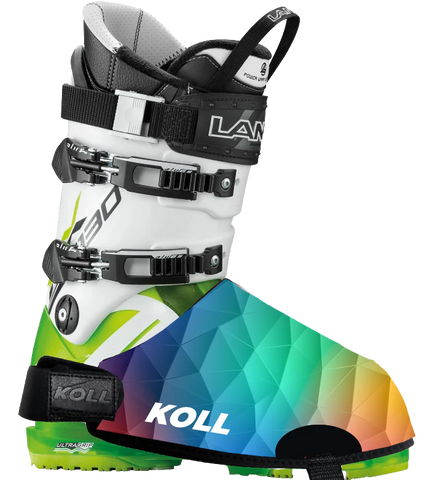 DUO COUVRE-BOTTE DE SKI ET MULTITUBE AVENTURIER / FUNKY ARC-EN-CIEL par Koll