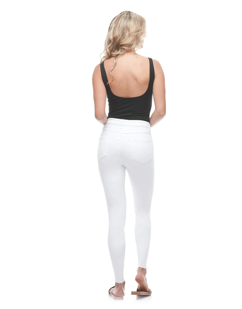 JEANS RACHEL COUPE ETROITE / WHITE LIV - Yoga Jeans