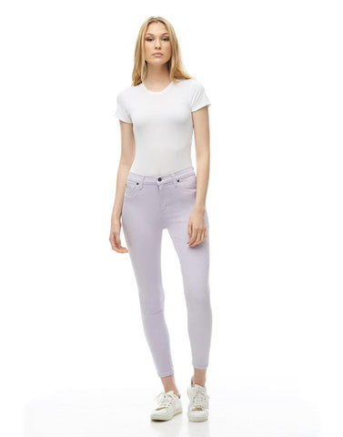 JEANS RACHEL COUPE ETROITE / LILAS - Yoga Jeans
