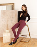JEANS RACHEL COUPE ETROITE / CERISE - Yoga Jeans