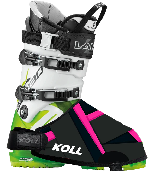 DUO COUVRE-BOTTE DE SKI ET MULTITUBE AVENTURIER / FUNKY ROSE par Koll